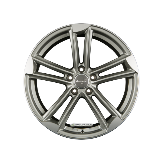 2DRV by WHEELWORLD WH27 Daytona Grau Hochglanzpoliert (DGP+)